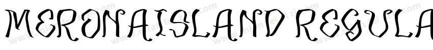 MeronaIsland Regular字体转换